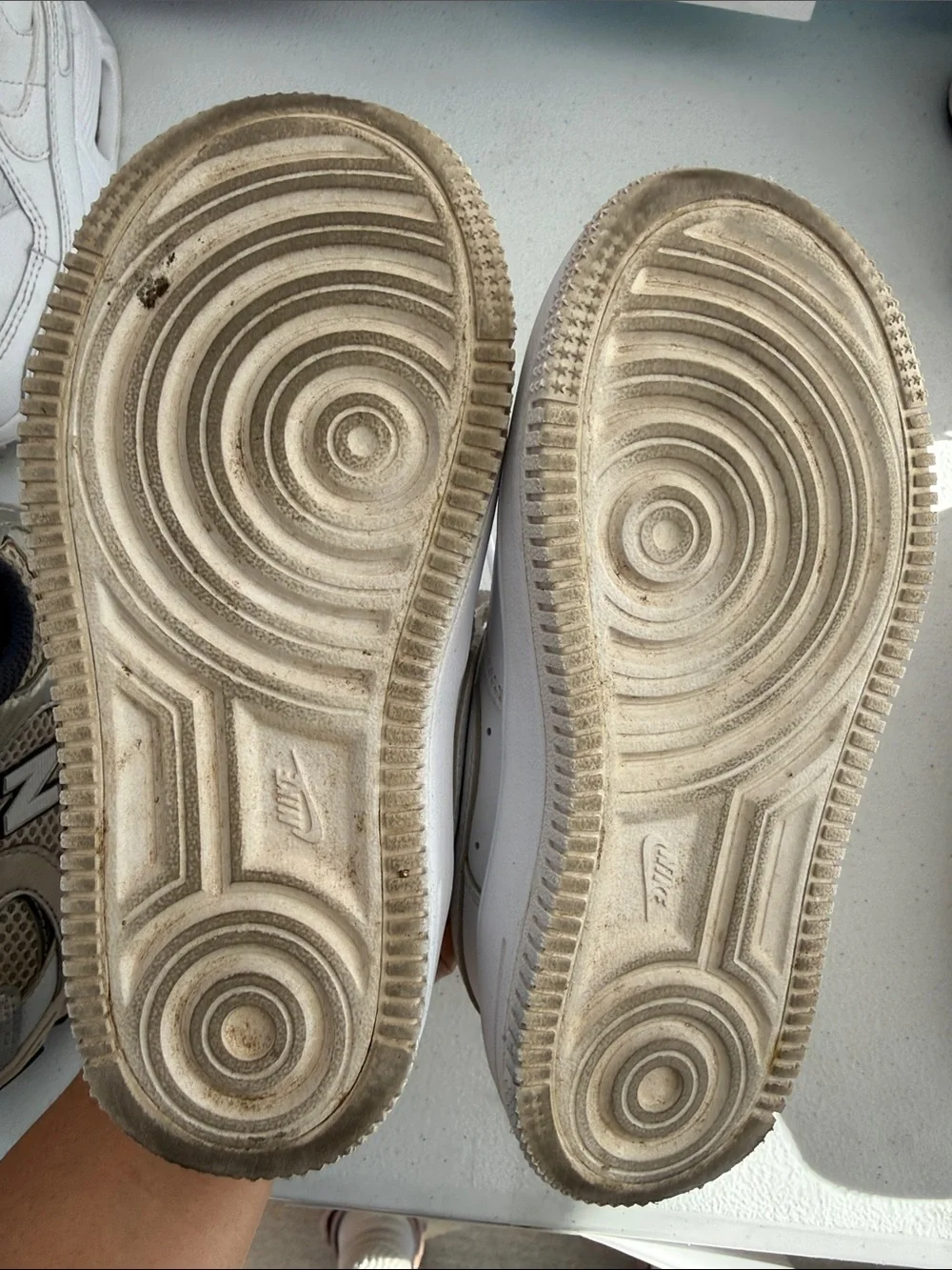 Kids White Low-Top Sneakers with Subtle Stitching